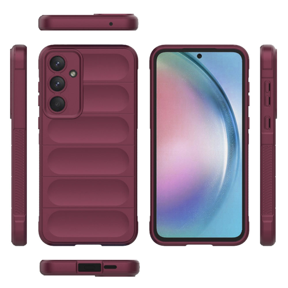 Custodia per Samsung Galaxy A55 5G A556, Techsuit, Magic Shield, Nera