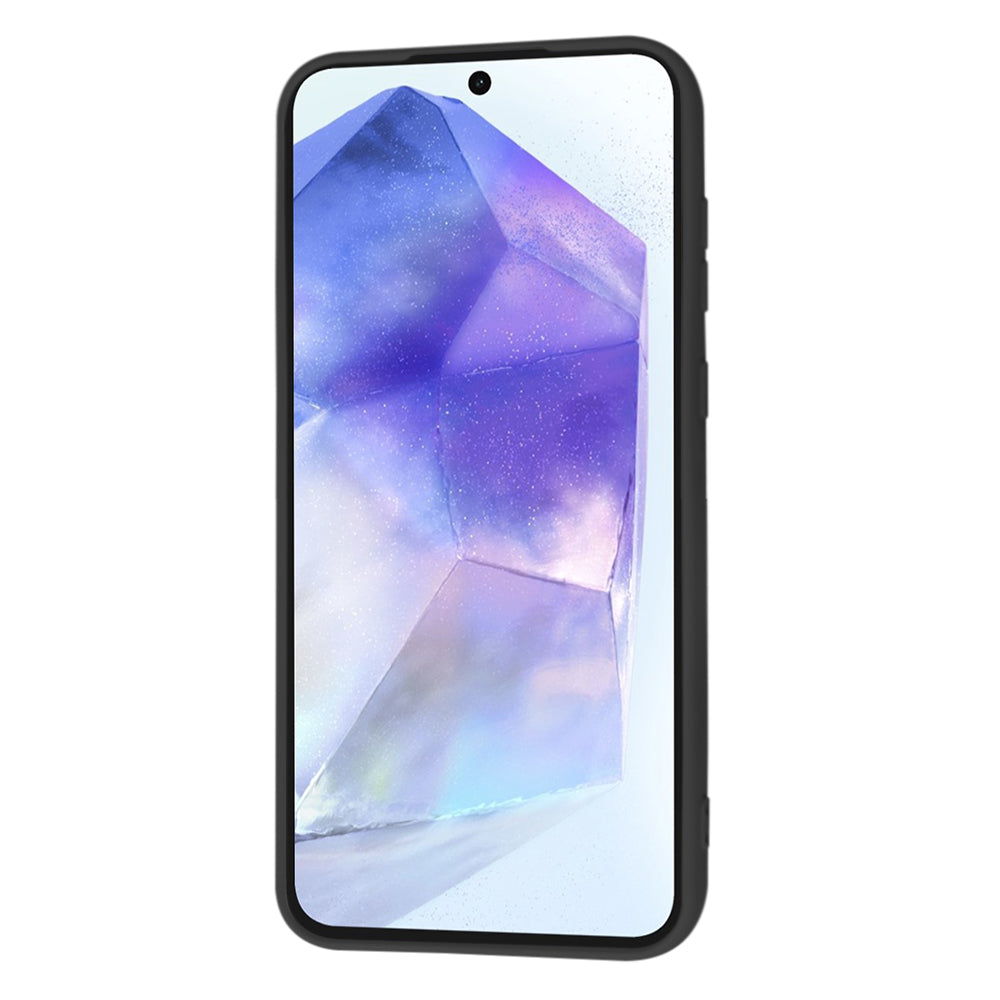 Custodia per Samsung Galaxy A55 5G A556, Techsuit, SoftFlex, Nera