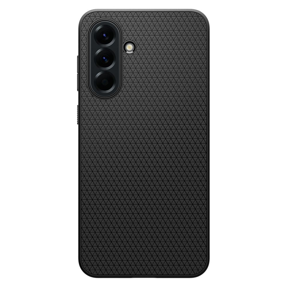 Custodia per Samsung Galaxy A56 A566, Spigen, Liquid Air, Nero Opaco ACS09291