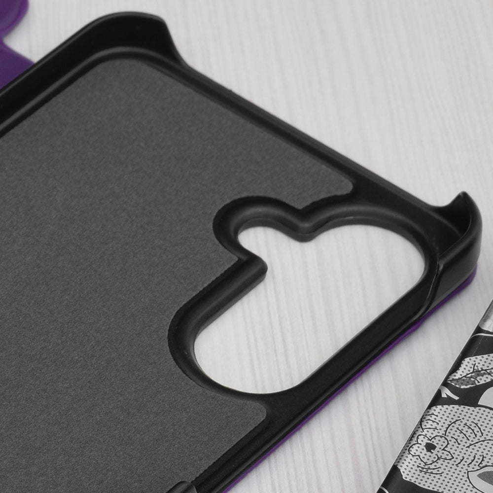 Custodia per Samsung Galaxy A56 A566, Techsuit, eFold, Viola