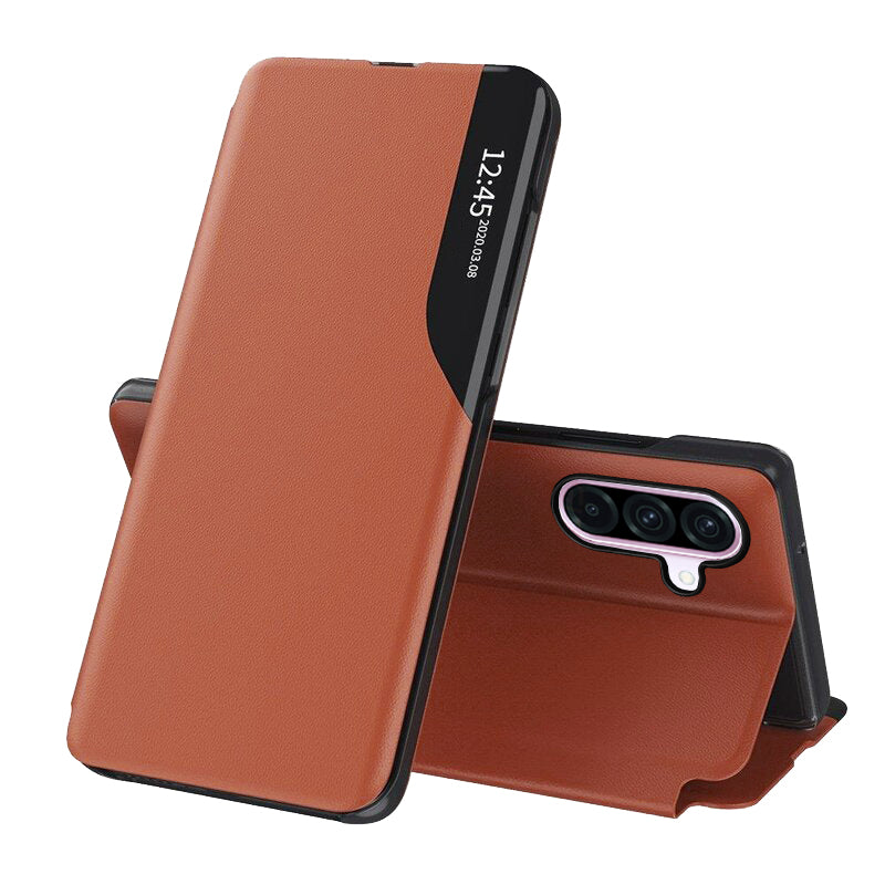 Custodia per Samsung Galaxy A56 A566, Techsuit, eFold, Arancione