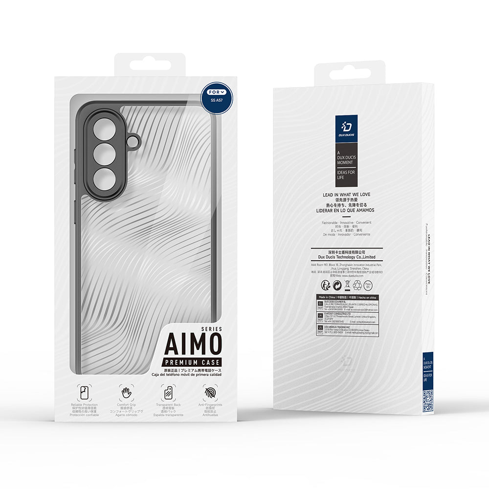 Custodia per Samsung Galaxy A57 5G, DUX DUCIS, Aimo, Nera