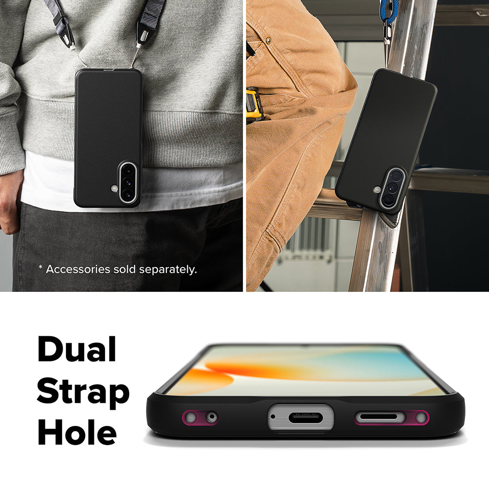 Custodia per Samsung Galaxy A57 5G, Ringke, Onyx, Nera