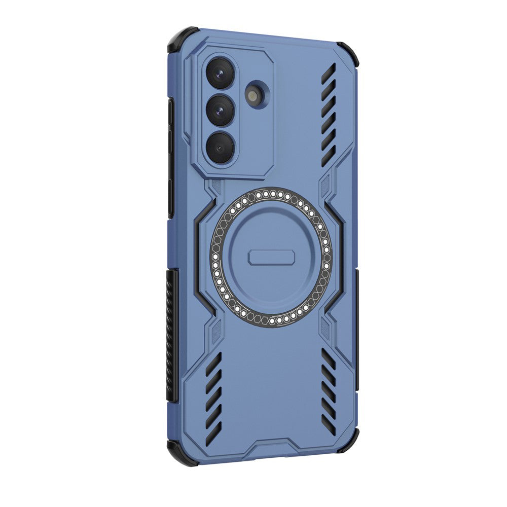 Custodia MagSafe per Samsung Galaxy A57 5G, Techsuit, ArmorMag, Blu