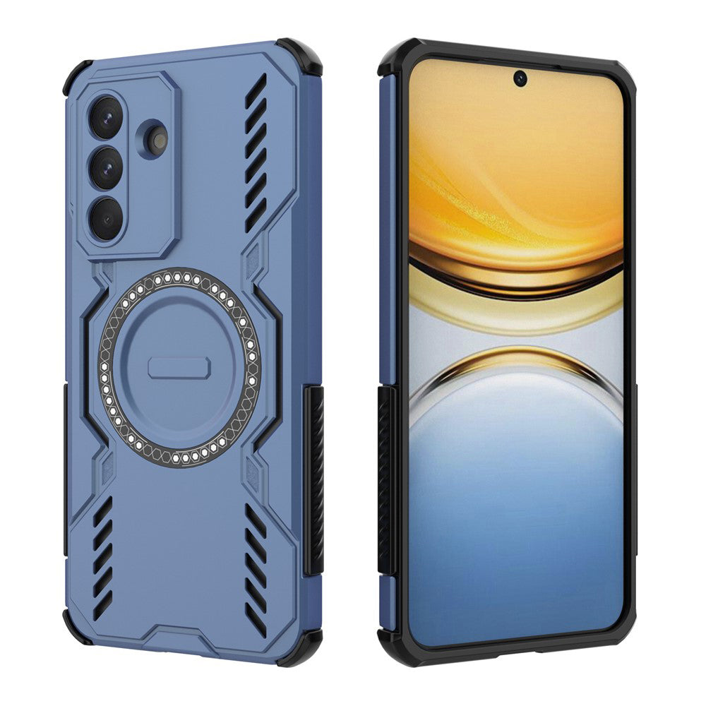 Custodia MagSafe per Samsung Galaxy A57 5G, Techsuit, ArmorMag, Blu
