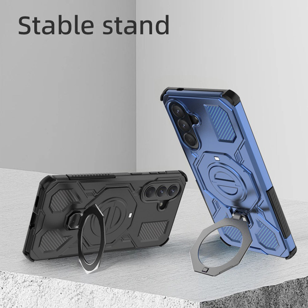 Custodia per Samsung Galaxy A57 5G, Techsuit, Carbon Shield Pro, Nera