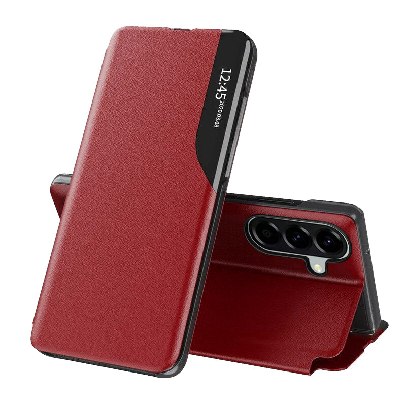 Custodia per Samsung Galaxy A57 5G, Techsuit, eFold, Rossa