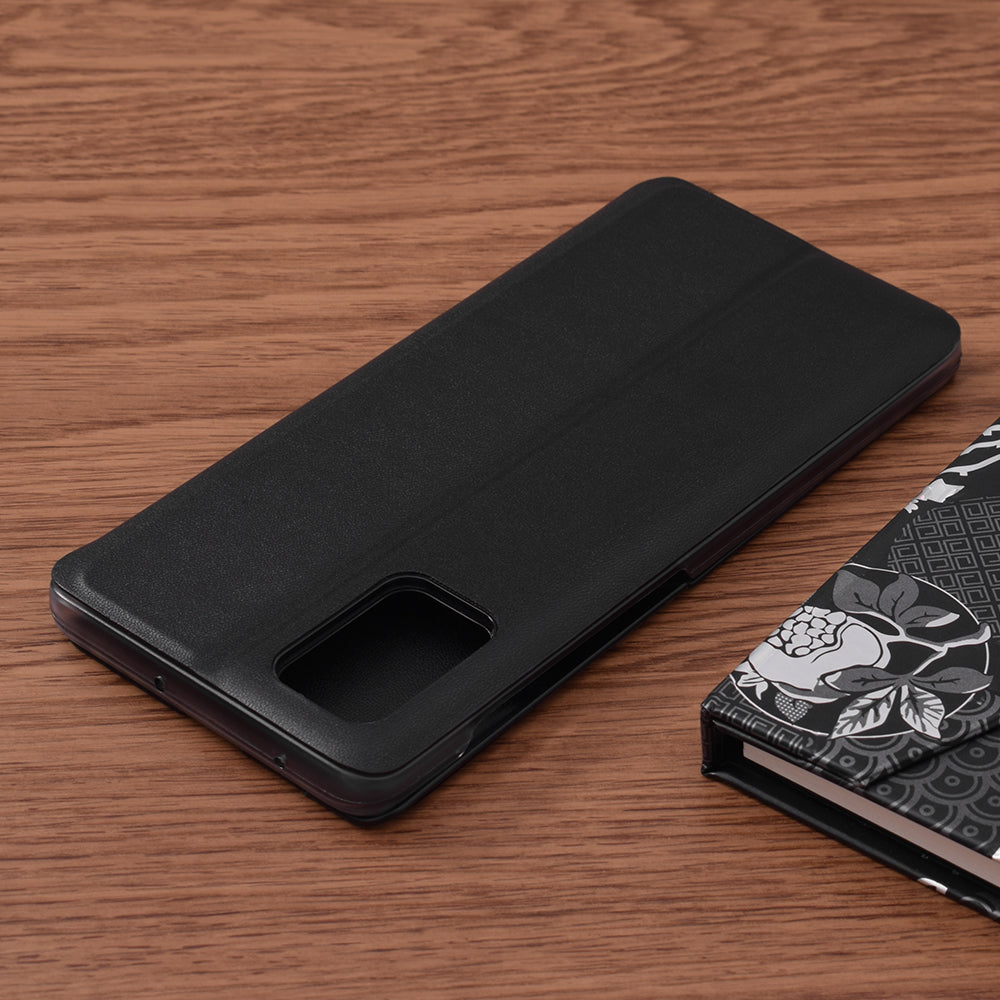 Custodia per Samsung Galaxy A71 A715, Techsuit, eFold, Nera
