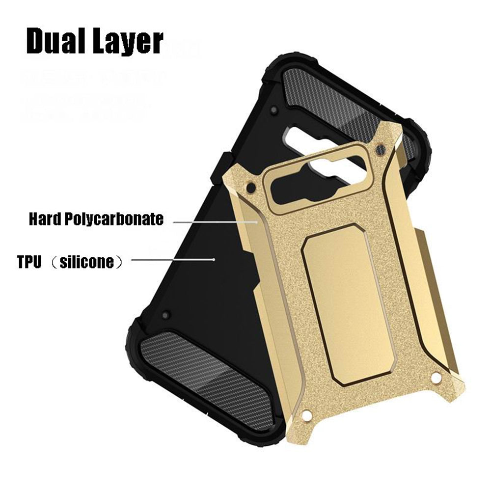 Custodia per Samsung Galaxy J5 J500, Techsuit, Hybrid Armor, Nera