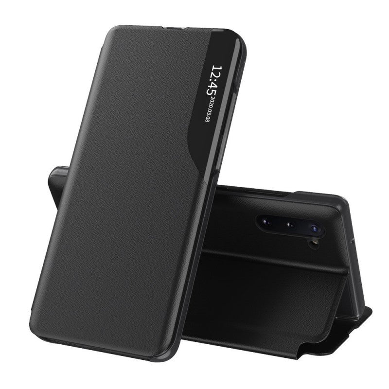 Custodia per Samsung Galaxy Note 10 5G N971 / Note10 N970, Techsuit, eFold, Nera
