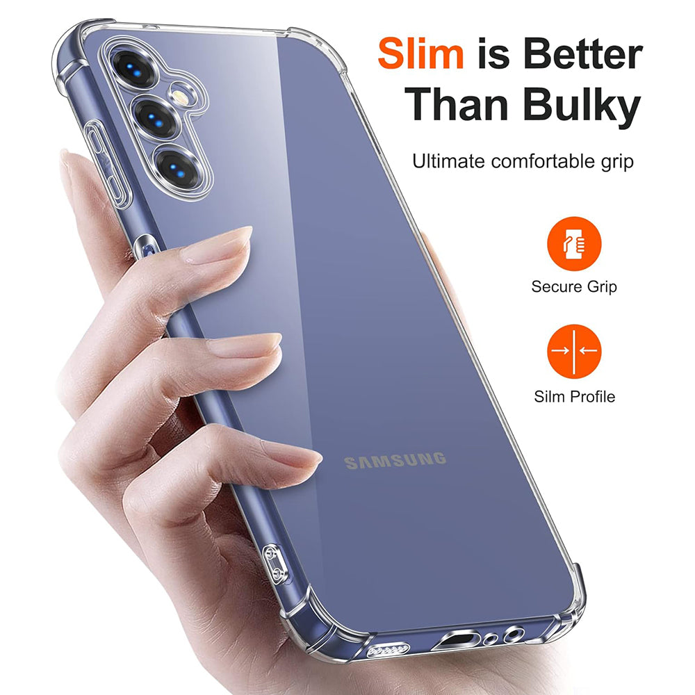 Custodia per Samsung Galaxy S10+ G975, Techsuit, Shockproof Clear, Trasparente