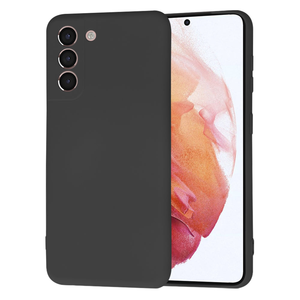 Custodia per Samsung Galaxy S21 5G G991, Techsuit, SoftFlex, Nera