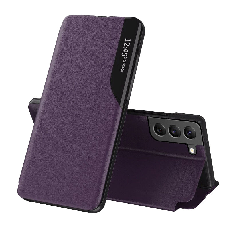 Custodia per Samsung Galaxy S22 5G S901, Techsuit, eFold, Viola