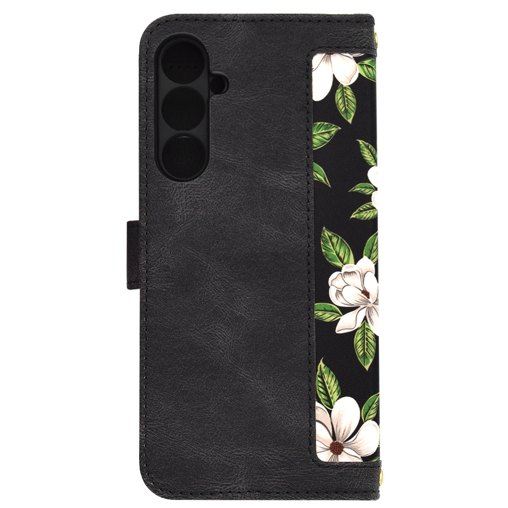 Custodia per Samsung Galaxy S23 FE S711, Techsuit, FlipCraft, Nera
