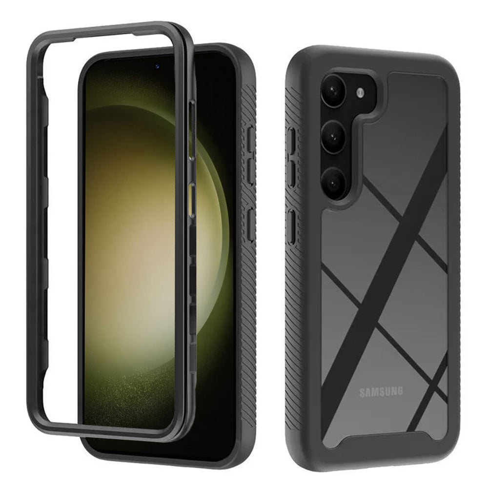 Custodia per Samsung Galaxy S23+ S916, Techsuit, Defense360 Pro, Nera