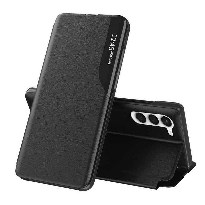 Custodia per Samsung Galaxy S23+ S916, Techsuit, eFold, Nera