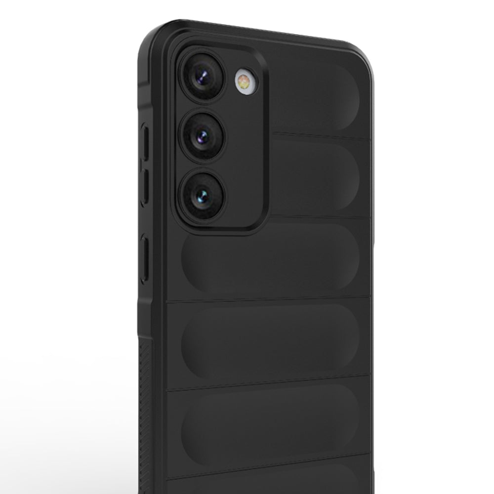 Custodia per Samsung Galaxy S23 S911, Techsuit, Magic Shield, Nera