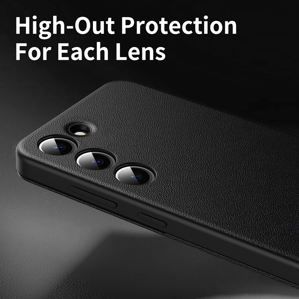 Custodia per Samsung Galaxy S23 S911, Techsuit, SmartView, Nera