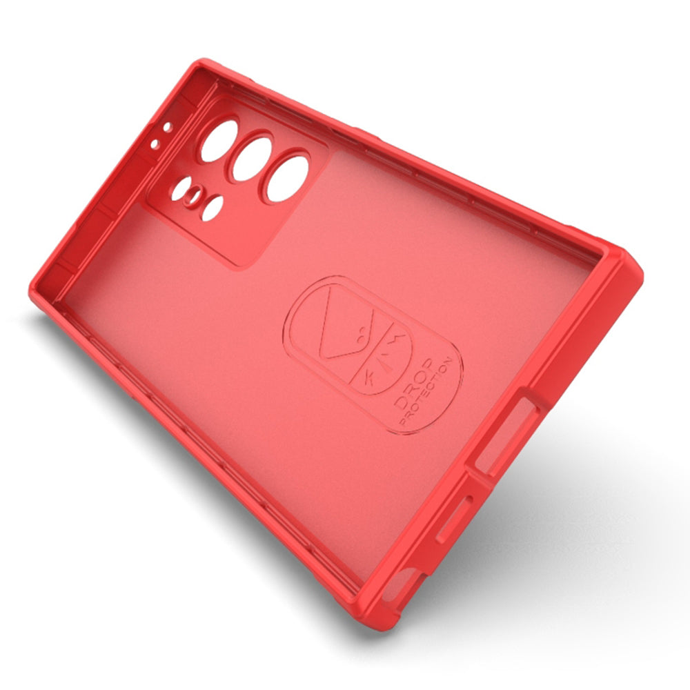 Custodia per Samsung Galaxy S23 Ultra S918, Techsuit, Magic Shield, Rossa