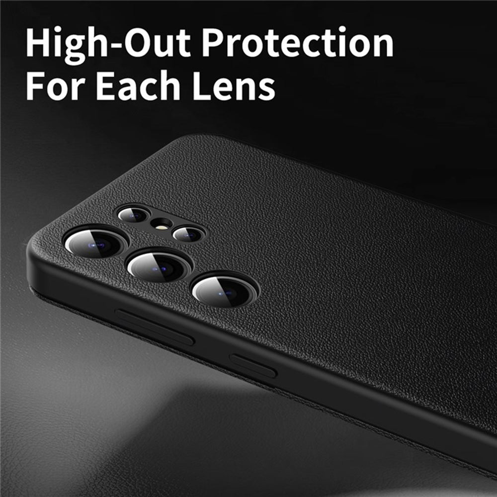 Custodia per Samsung Galaxy S23 Ultra S918, Techsuit, SmartView, Nera
