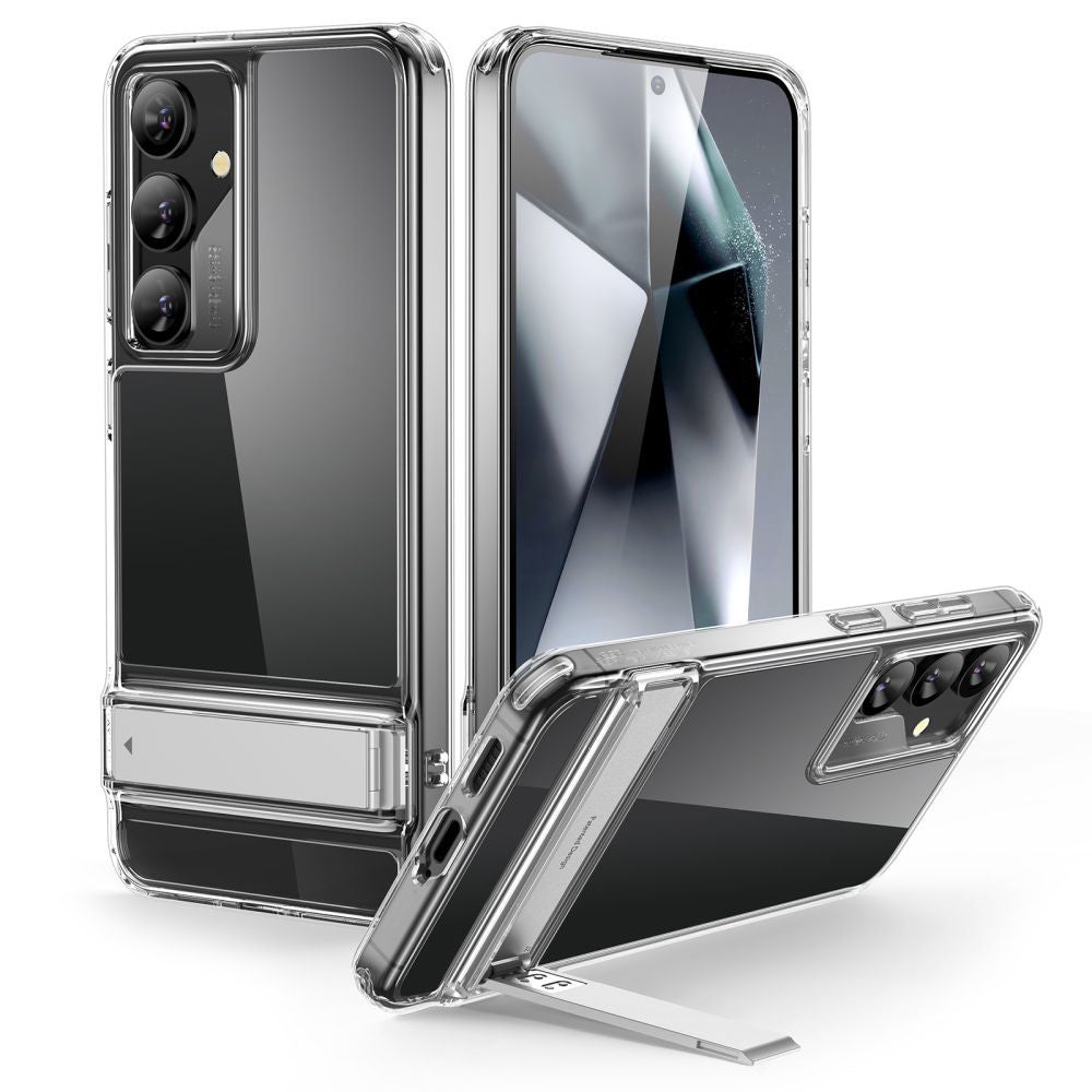 Custodia per Samsung Galaxy S24+ S926, ESR, Air Shield Boost Kickstand, Trasparente