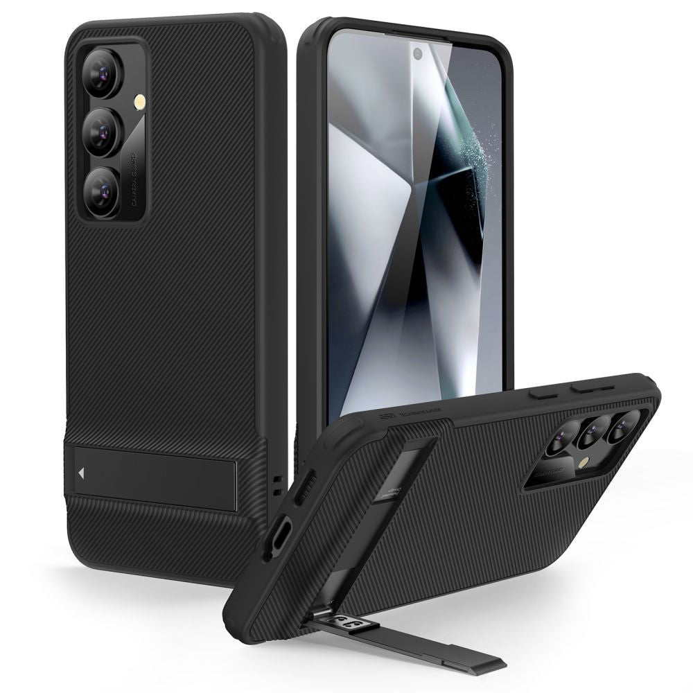 Custodia per Samsung Galaxy S24 S921, ESR, Air Shield Boost Kickstand, Nera