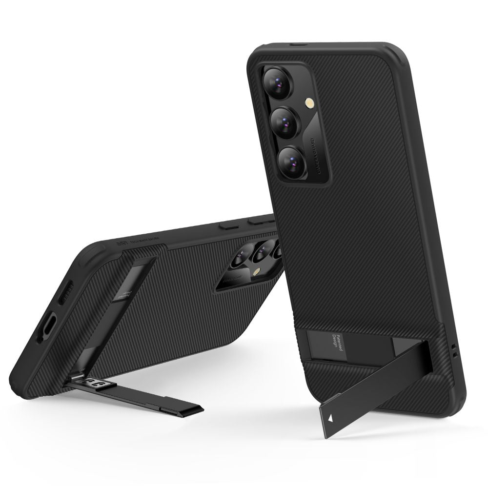 Custodia per Samsung Galaxy S24 S921, ESR, Air Shield Boost Kickstand, Nera