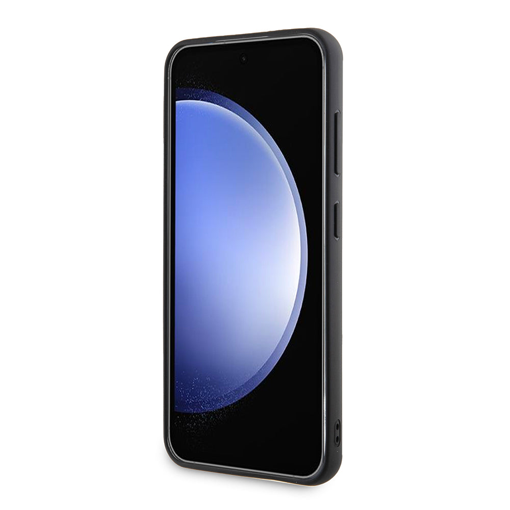 Custodia per Samsung Galaxy S24 S921, Karl Lagerfeld, 3D Rubber Karl & Choupette, Nera