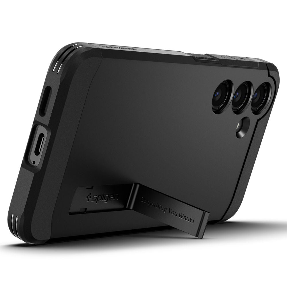 Custodia per Samsung Galaxy S24 S921, Spigen, Tough Armor, Nera ACS07355