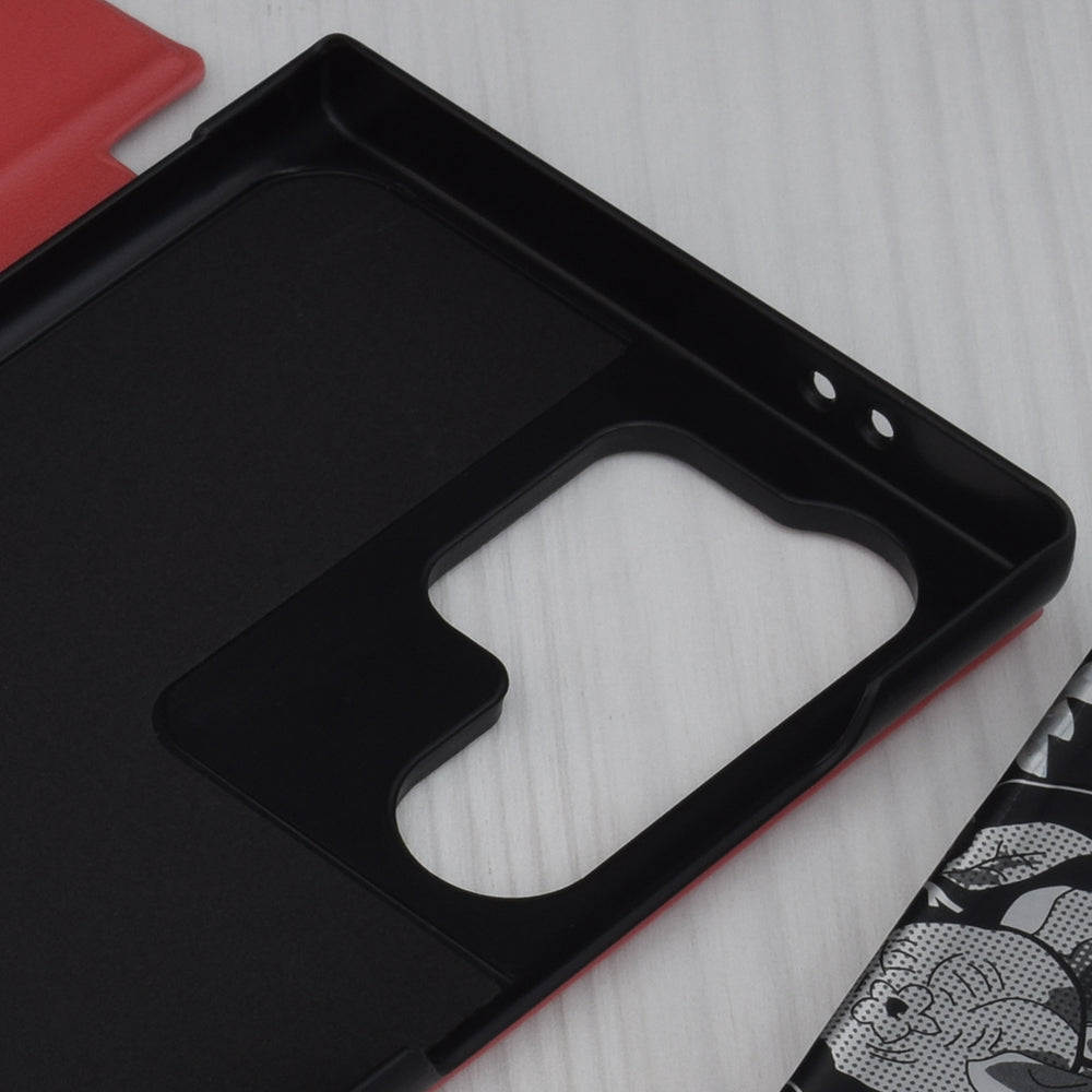 Custodia per Samsung Galaxy S24 Ultra S928, Techsuit, eFold, Rossa