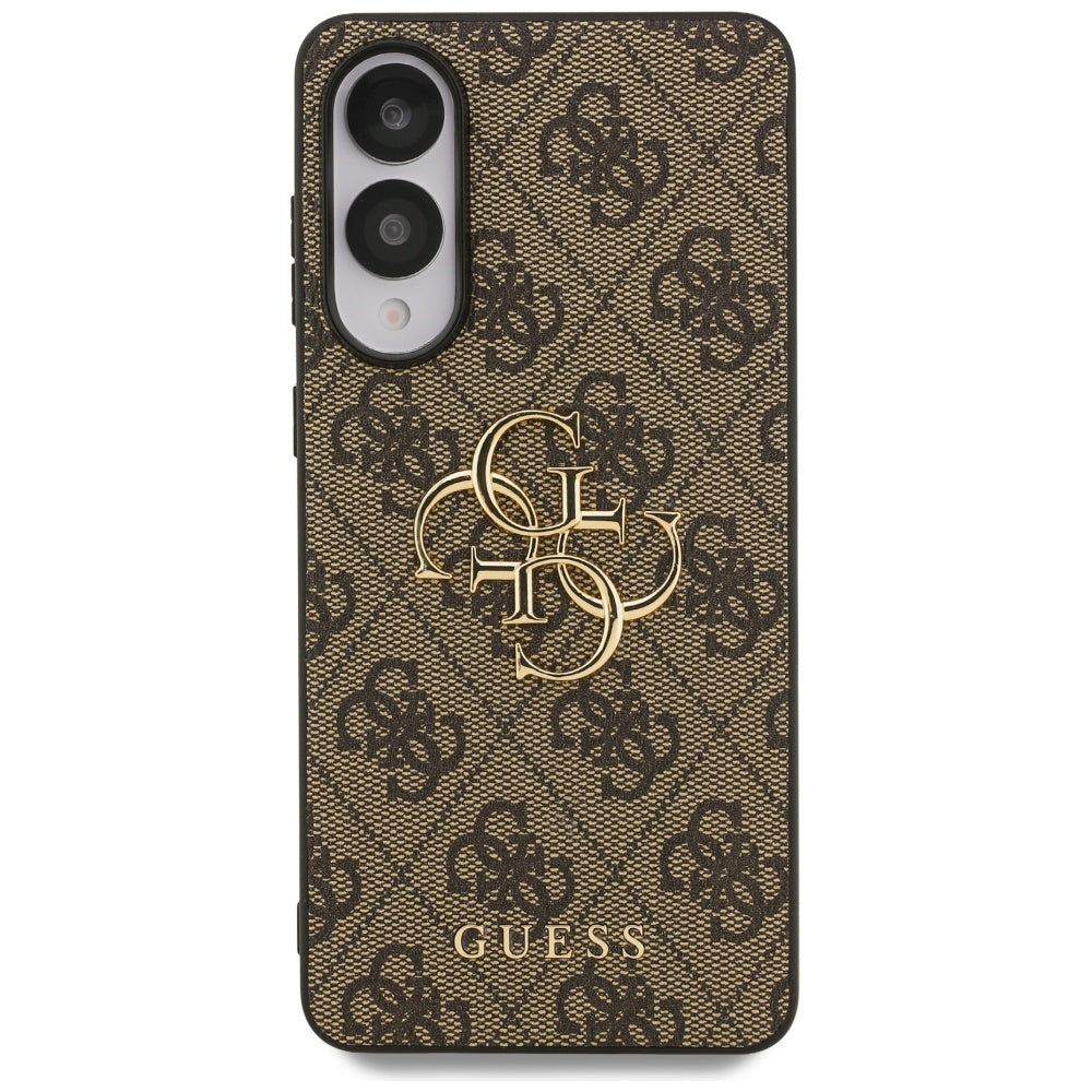 Custodia per Samsung Galaxy S25 Edge S937, Guess, Big 4G Logo Classic, Marrone