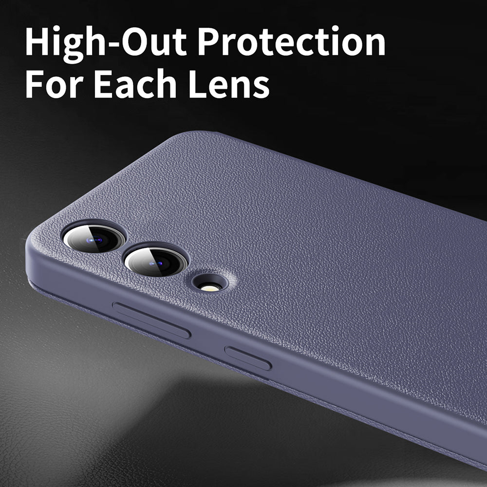 Custodia per Samsung Galaxy S25 Edge S937, Techsuit, SmartView, Viola
