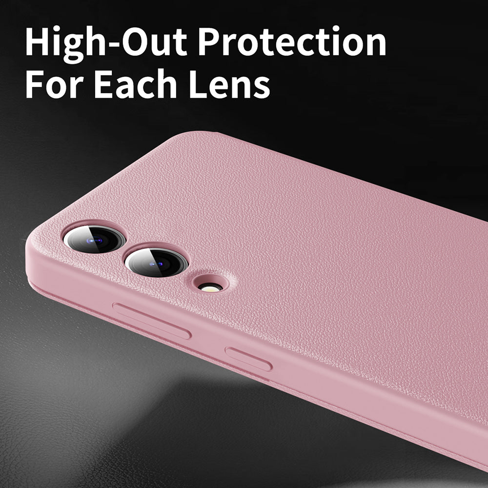 Custodia per Samsung Galaxy S25 Edge S937, Techsuit, SmartView, Rosa