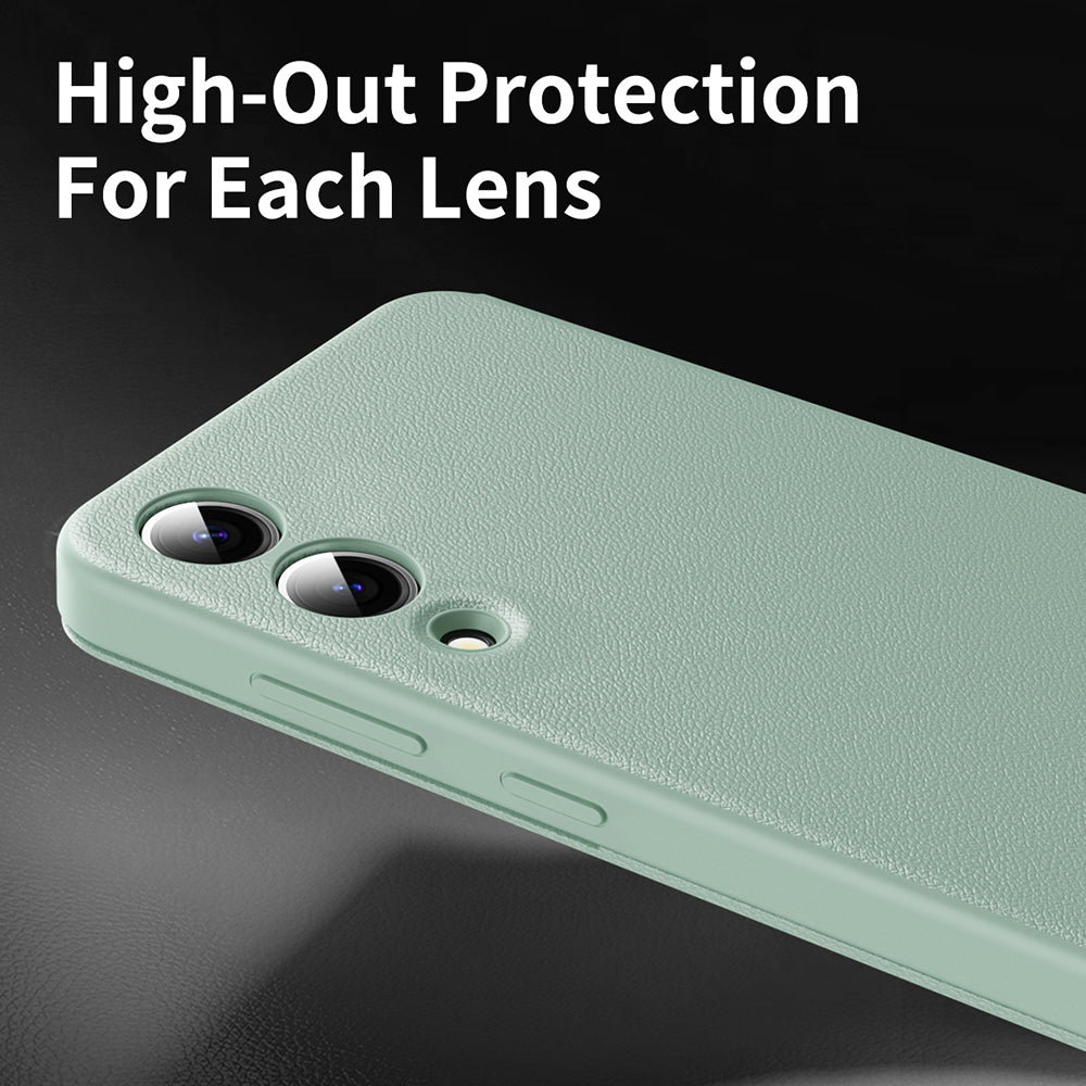 Custodia per Samsung Galaxy S25 Edge S937, Techsuit, SmartView, Verde