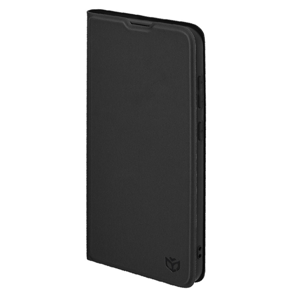 Custodia per Samsung Galaxy S25 FE, Techsuit, Magskin Book, Nera