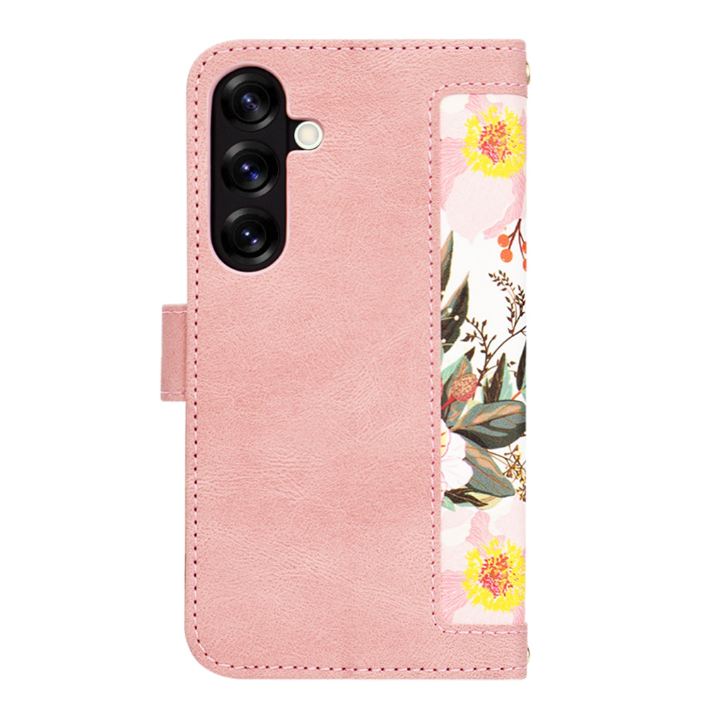 Custodia per Samsung Galaxy S25+ S936, Techsuit, FlipCraft, Rosa