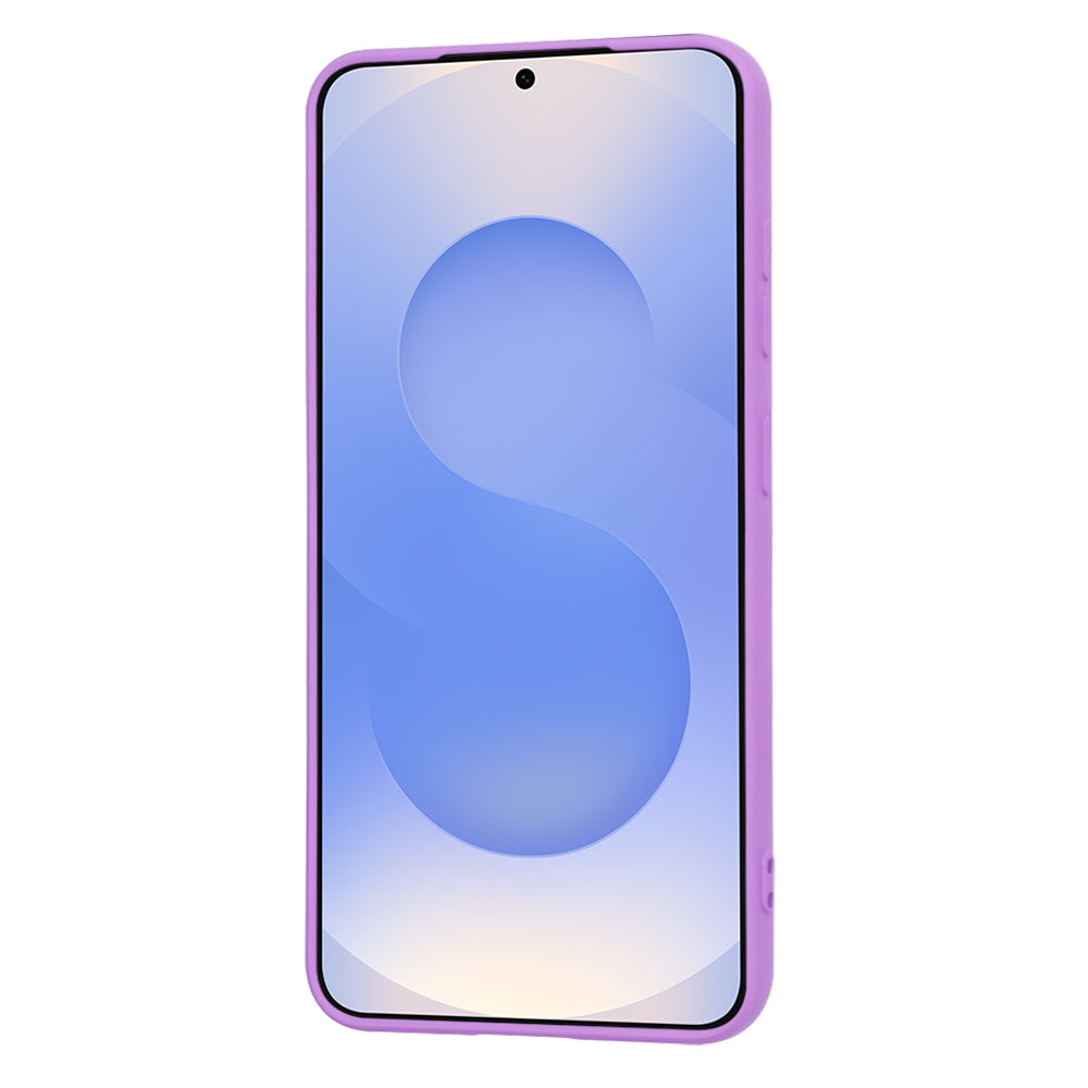 Custodia per Samsung Galaxy S25 S931, Techsuit, SoftFlex, Viola