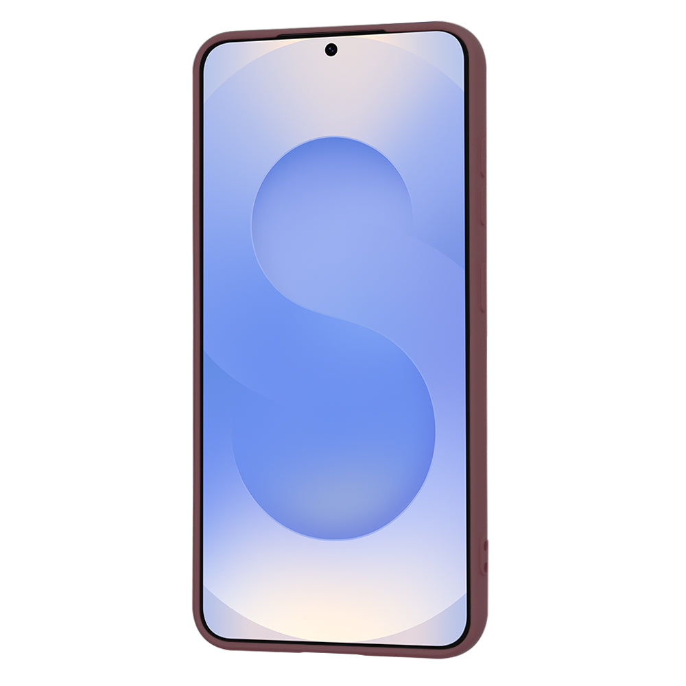 Custodia per Samsung Galaxy S25 S931, Techsuit, SoftFlex, Vinaccia