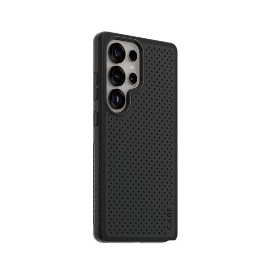 Custodia per Samsung Galaxy S25 Ultra S938, PanzerGlass, Care Feature Heat Beat, Nera