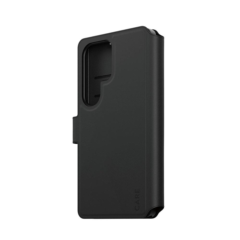 Custodia per Samsung Galaxy S25 Ultra S938, PanzerGlass, Care Feature Tango Two-in-One, Nera