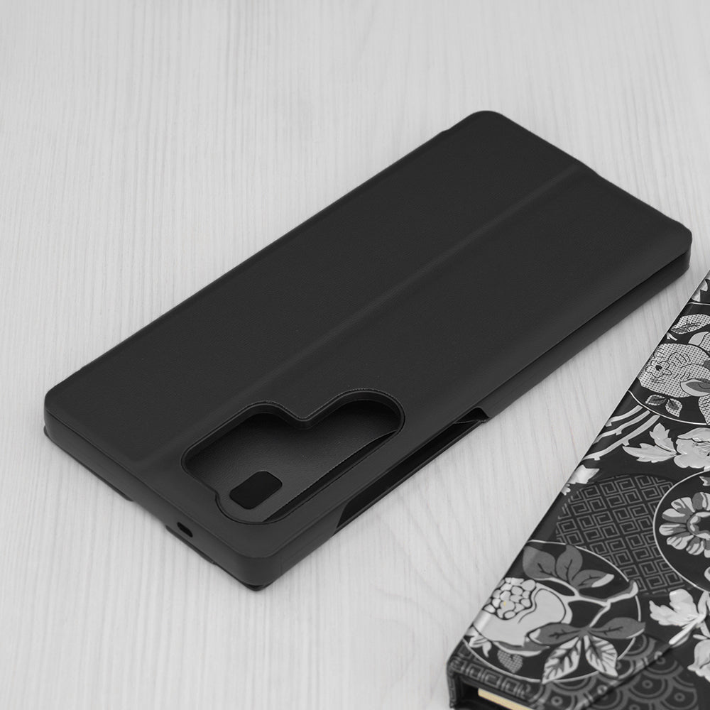 Custodia per Samsung Galaxy S25 Ultra S938, Techsuit, eFold, Nera