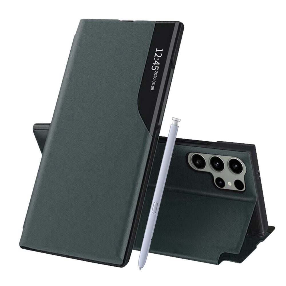 Custodia per Samsung Galaxy S25 Ultra S938, Techsuit, eFold, Verde