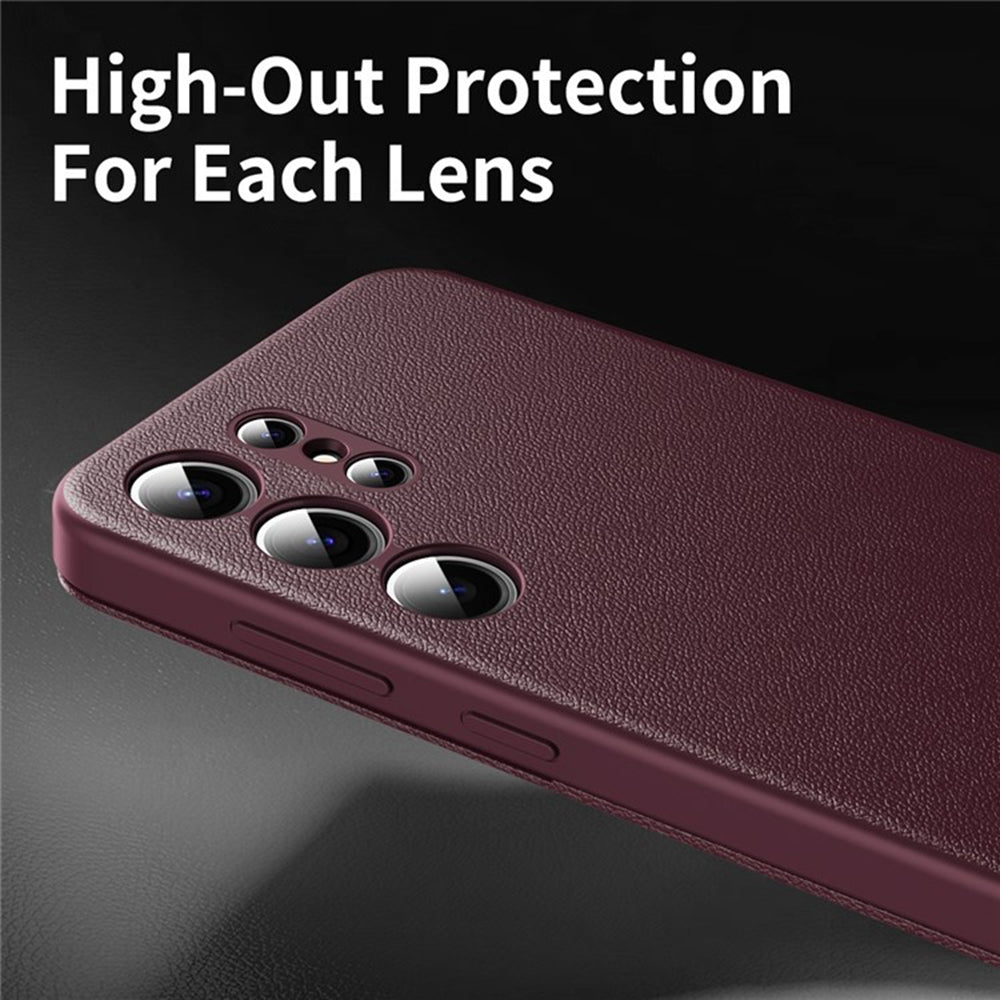 Custodia per Samsung Galaxy S25 Ultra S938, Techsuit, SmartView, Rossa