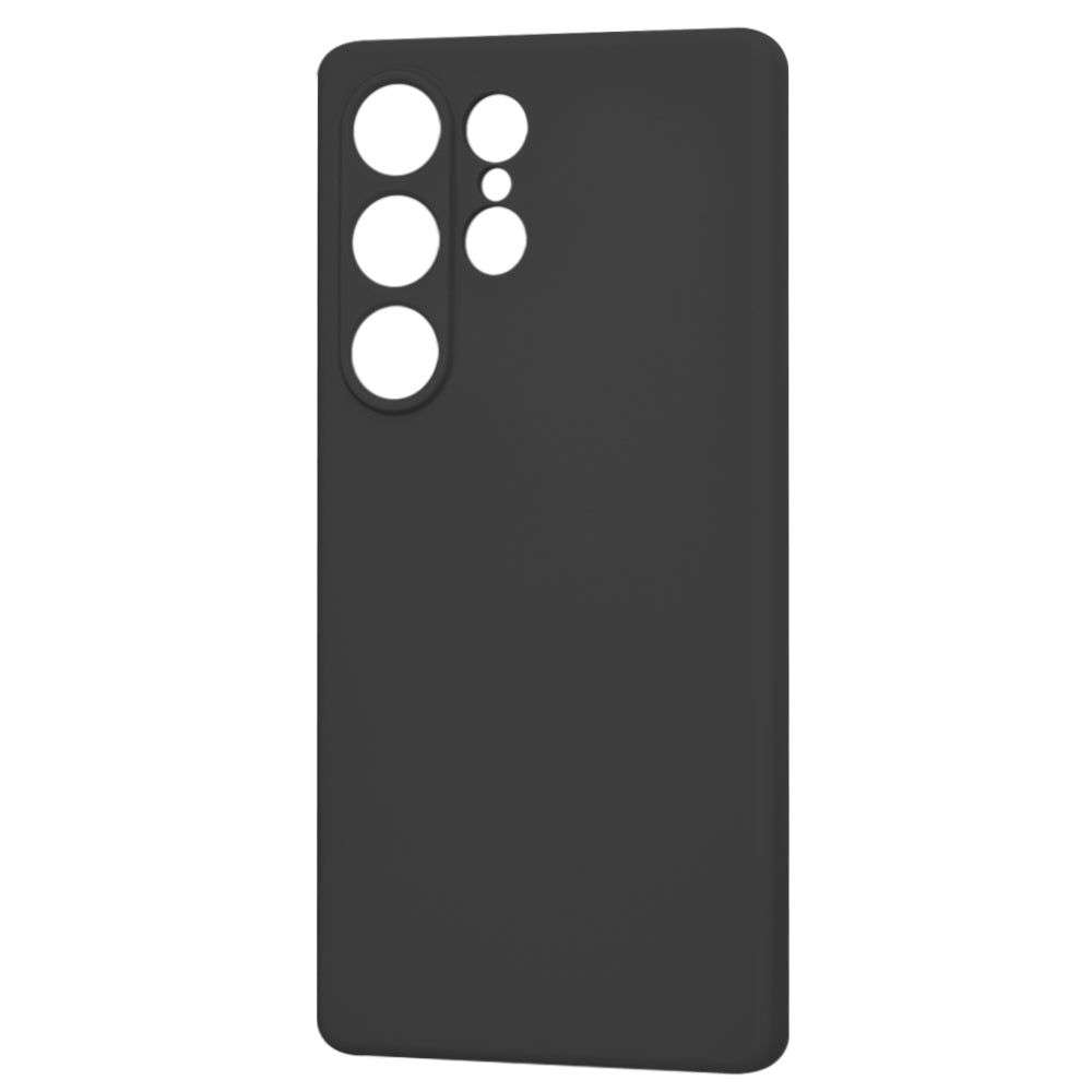 Custodia per Samsung Galaxy S25 Ultra S938, Techsuit, SoftFlex, Nera