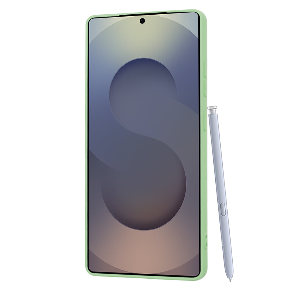 Custodia per Samsung Galaxy S25 Ultra S938, Techsuit, SoftFlex, Verde Chiaro