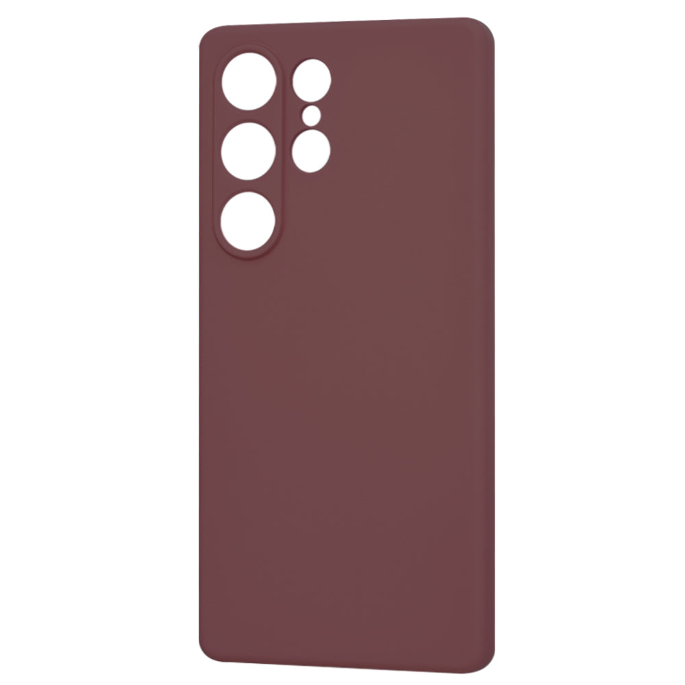 Custodia per Samsung Galaxy S25 Ultra S938, Techsuit, SoftFlex, Vinaccia