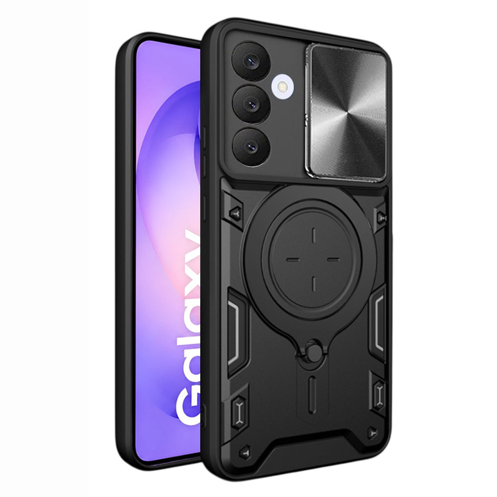 Custodia per Samsung Galaxy S26 FE S741 / S25 FE, Techsuit, CamGuard Pro, Nera