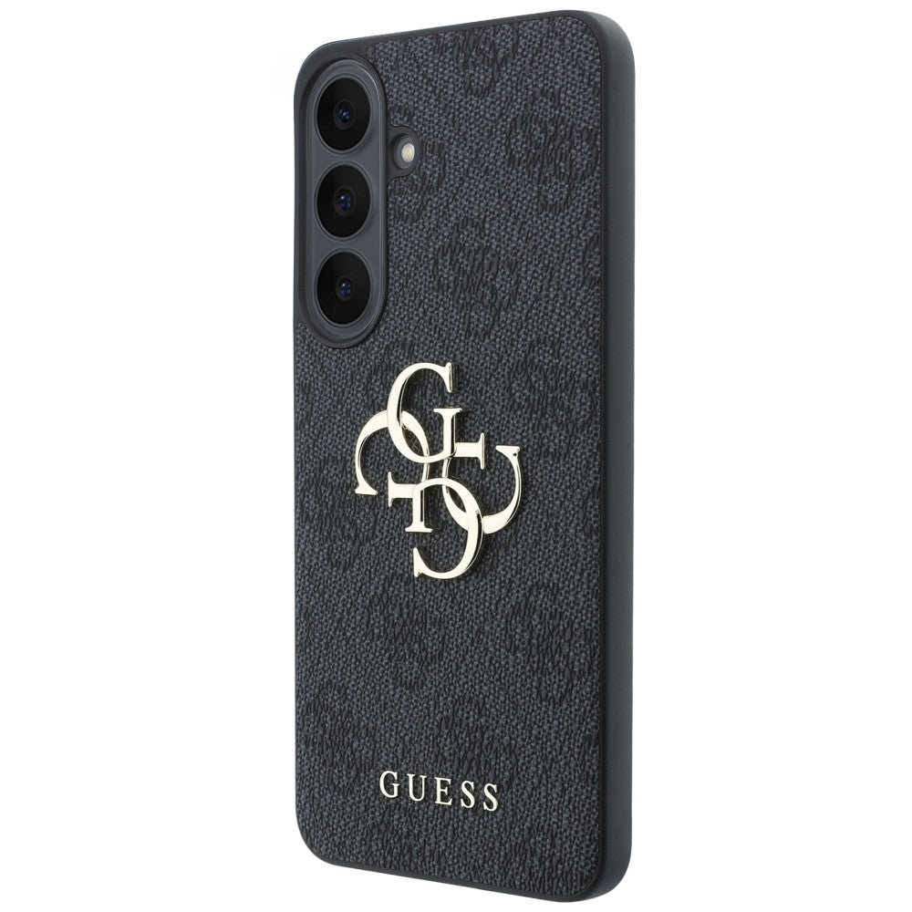 Case for Samsung Galaxy S26 FE S741, Guess, 4G Metal Logo, Black
