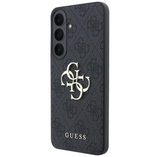 Custodia per Samsung Galaxy S26 FE S741, Guess, Logo Metallico 4G, Nera