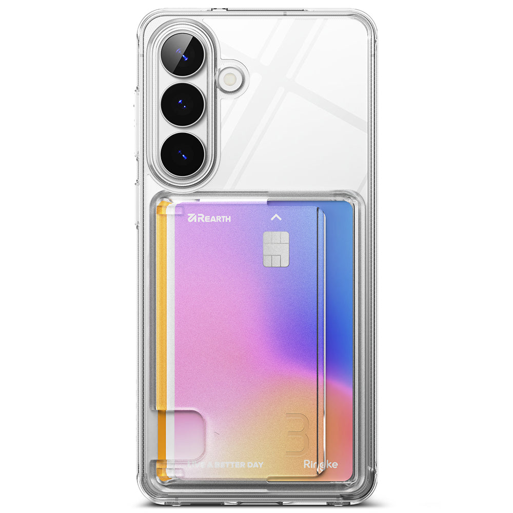 Custodia per Samsung Galaxy S26 S942, Ringke, Fusion Card, Trasparente